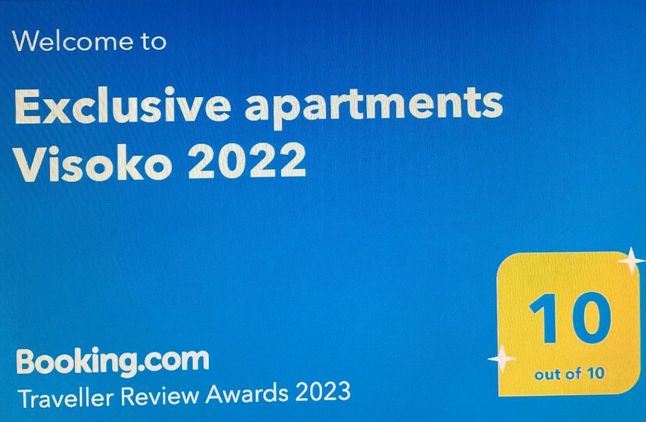 Exclusive Apartments Visoko 2022 Экстерьер фото